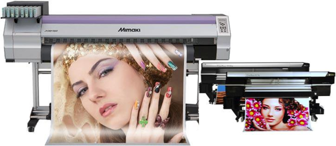 Принтеры Mimaki JV33-160 и Seiko ColorPainter H-74s для широкоформатной печати